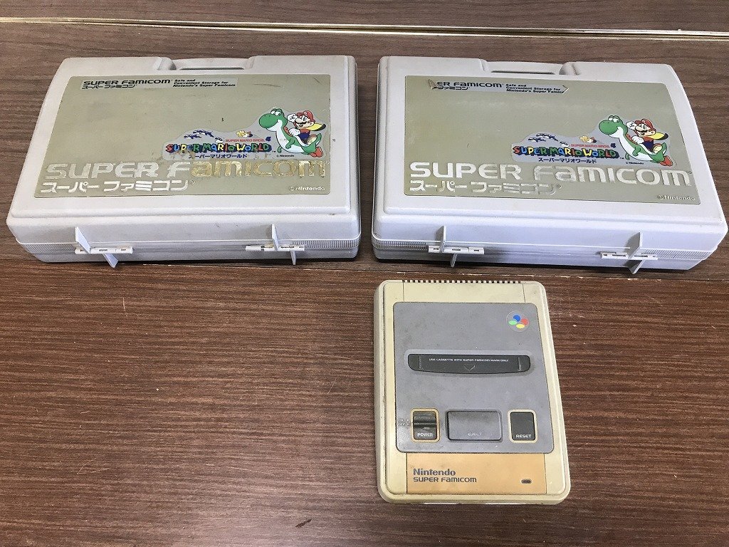 箱付きスーパーファミコン＆専用ケース Yahoo!オークション -「ファミコンボックス」(本体