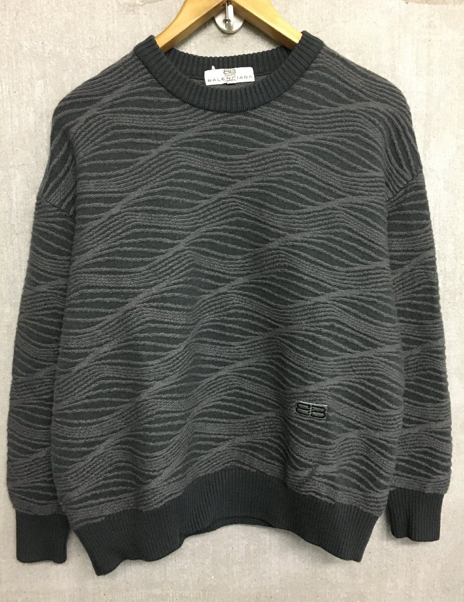 ★BALENCIAGA★美品未使用ブラック 薄手ニット Yahoo!オークション -「balenciaga ニット」(バレンシアガ) (は