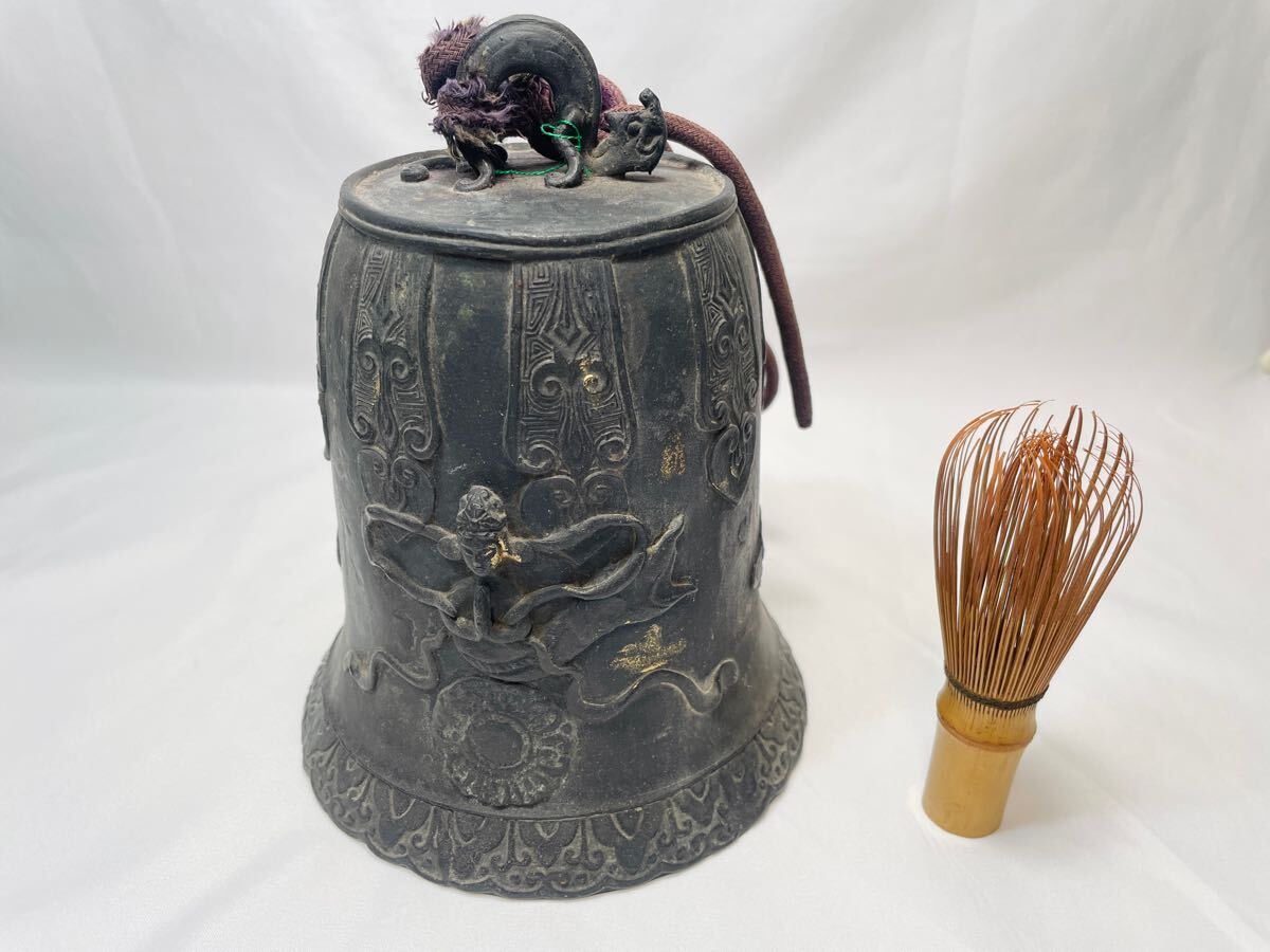 限定品 レア物 釣鐘 半鐘 古銅 仏教美術 寺 美術品 お宝 江戸時代 工芸品 Yahoo!オークション -「半鐘」(銅製) (金属工芸)の落札相場