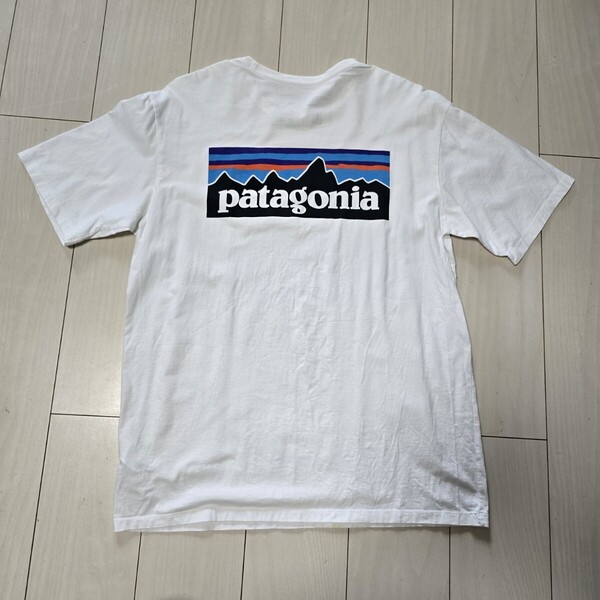 patagonia パタゴニア ロゴプリントTシャツ M