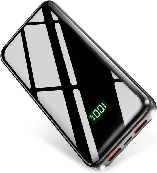 モバイルバッテリー 【40000mAh大容量 22.5W/PD18W急速充電】 Type-C入出力ポート 2個USB-A出力ポート 3台同時充電 携帯バッテリー