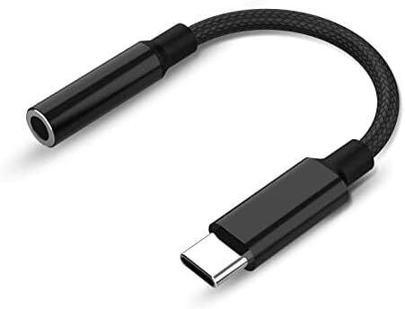 USB Type-C to 3.5mm イヤホンジャックアダプタ、dac&3.5mmオーディオアダプタ、3極 4極 オーディオ変換 アダプター