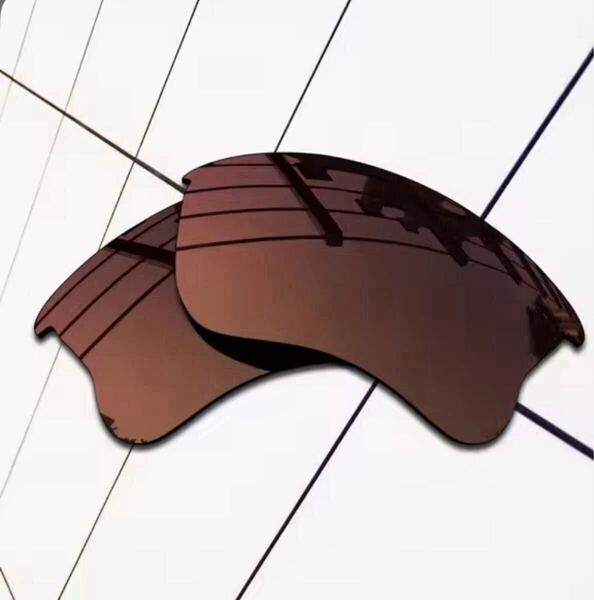 オークリー フラックジャケットOAKLEY FLAK JACKET XLJ交換レンズ ブラウン 偏光レンズ
