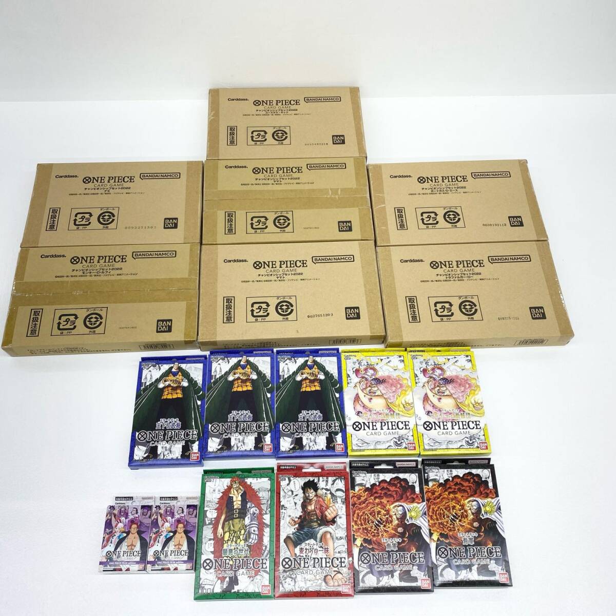 【新品未開封】チャンピオンシップセット 01&02セット 2025年最新】Yahoo!オークション -ワンピースカードゲーム