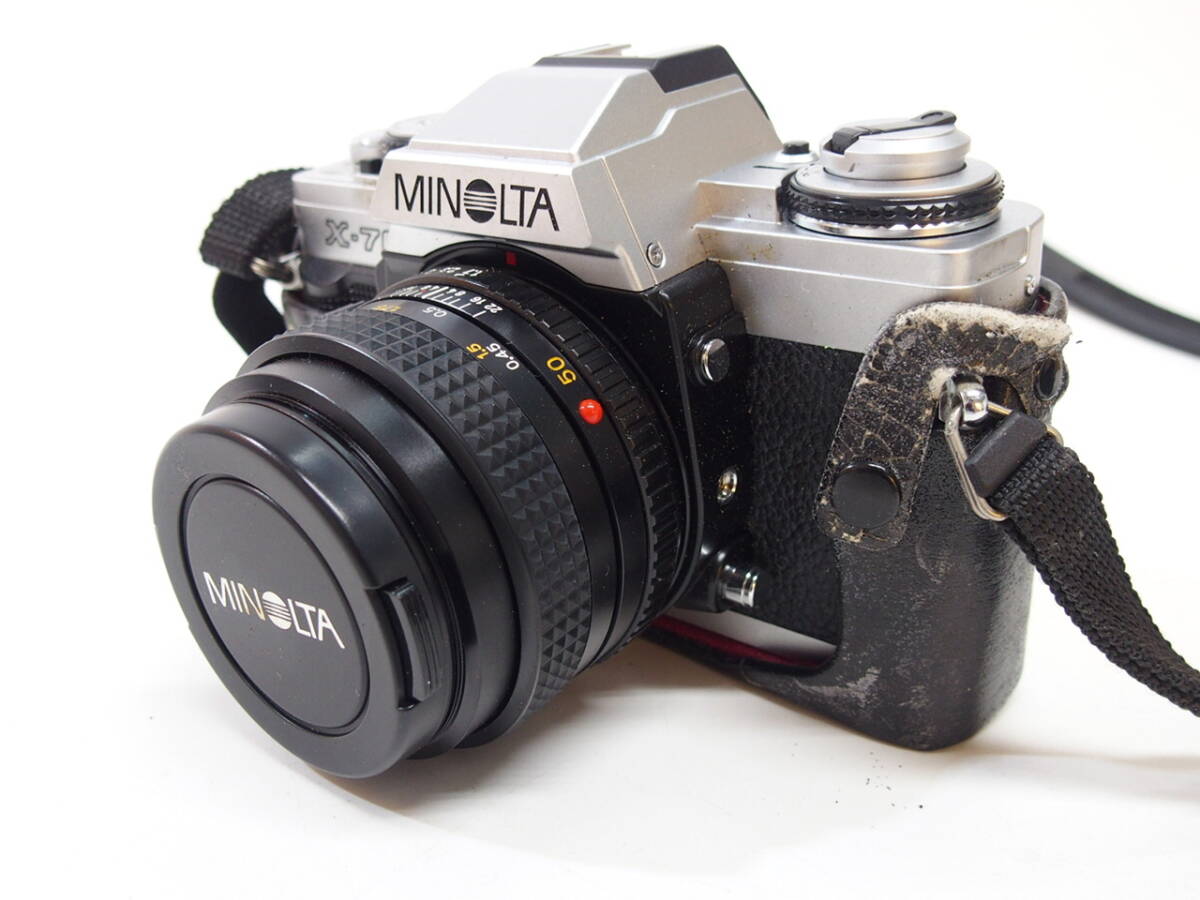 MINOLTA　SRT 101　フィルムカメラ　一眼レフ　ケース・レンズ付 minolta SRT101を作例とともにレビュー！フィルム初心者でも