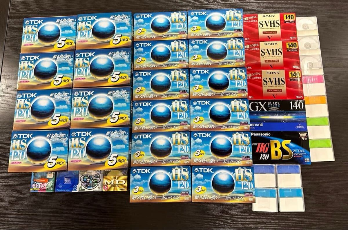 カセット MD CD等 リモコン ジャンク品　40本まとめセット Yahoo!オークション -「mdカセット」の落札相場・落札価格