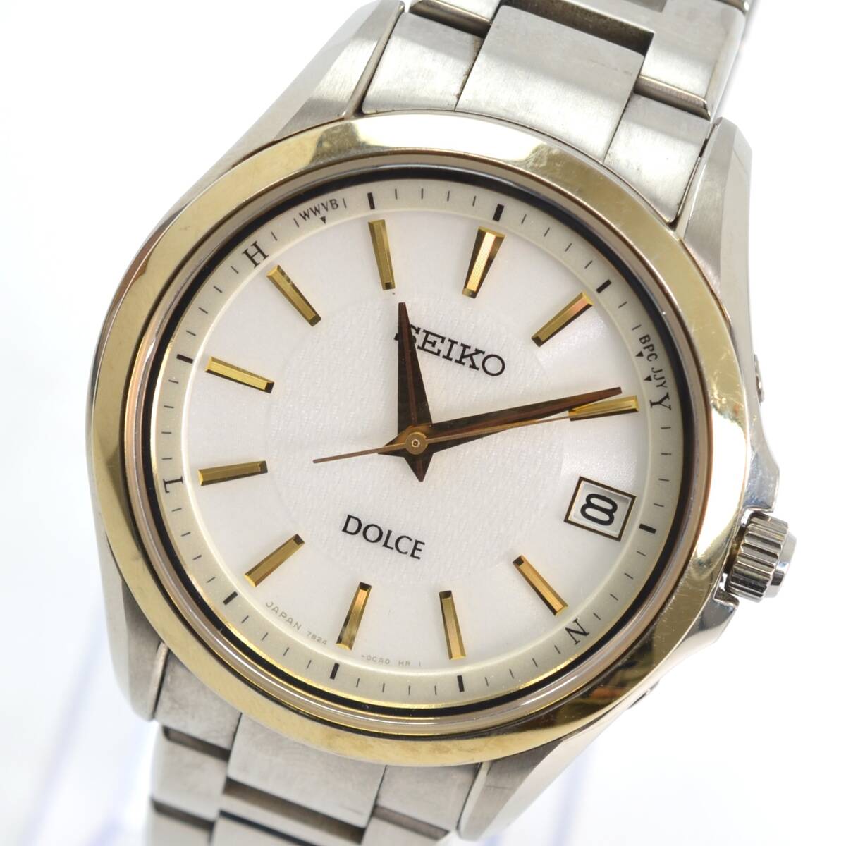 SEIKO セイコー 7B24 電波ソーラー 正常稼働中 超美品 箱付属品付き Yahoo!オークション -「セイコー 7b24」(ドルチェ) (セイコー)の