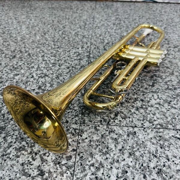 入門 練習 Kaerbtner ケルントナー トランペット TR-02836 本体 管楽器 吹奏楽 金管 ゴールド 初心者