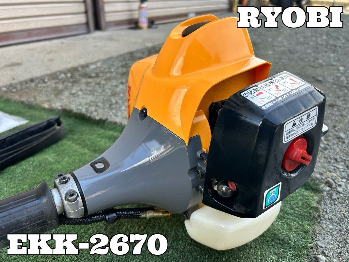 リョービRYOBI 草刈り機 作動確認済み Yahoo!オークション -「草刈り機 エンジン リョービ」(草刈機