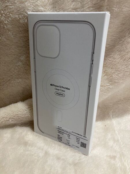(D14)未開封 アップル純正 iphone 12pro max用 MagSafe対応 クリアケース