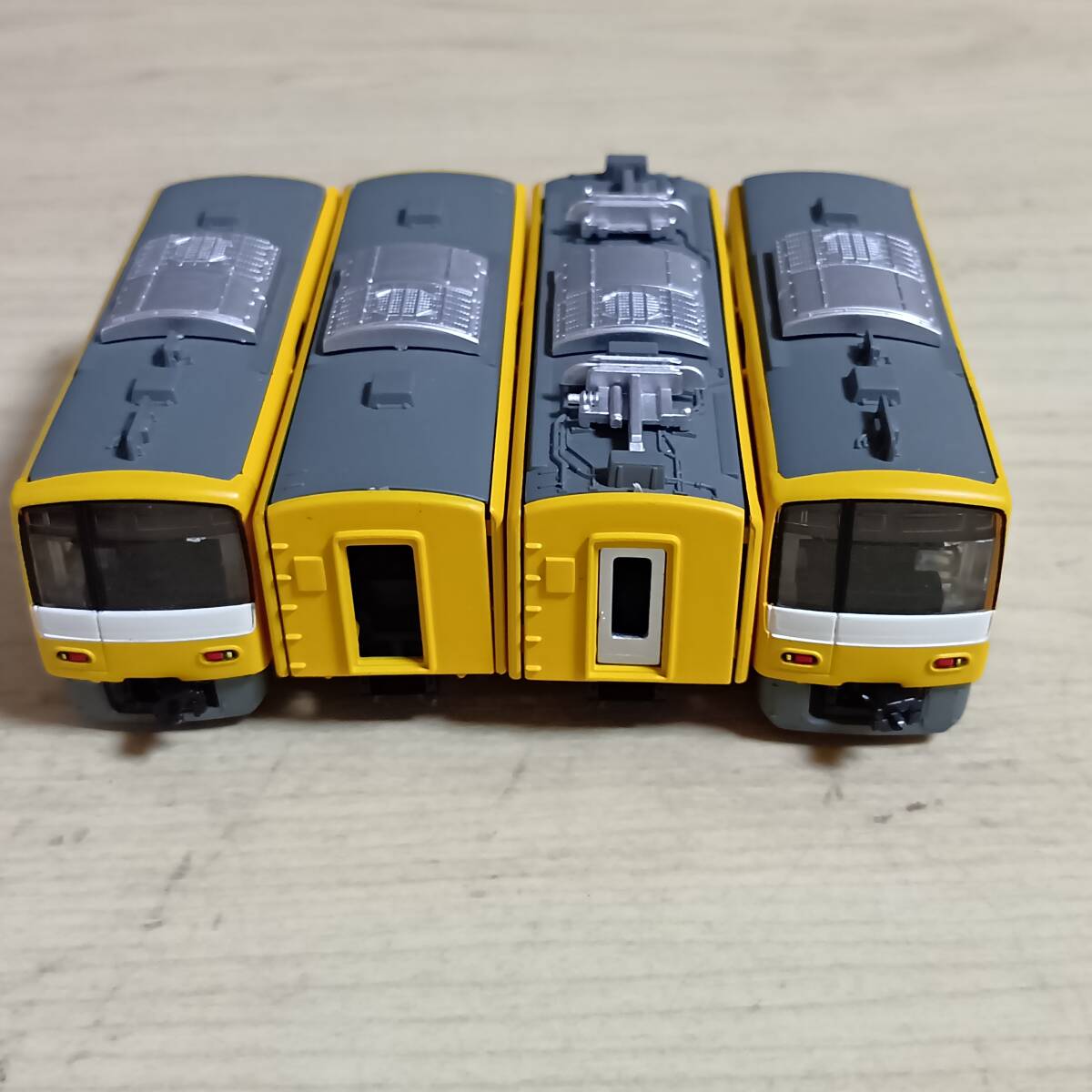 Bトレインショーティー京急新1000系イエローハッピートレイン2両セット 　2箱 Bトレインショーティー京急新1000系イエローハッピートレイン2両