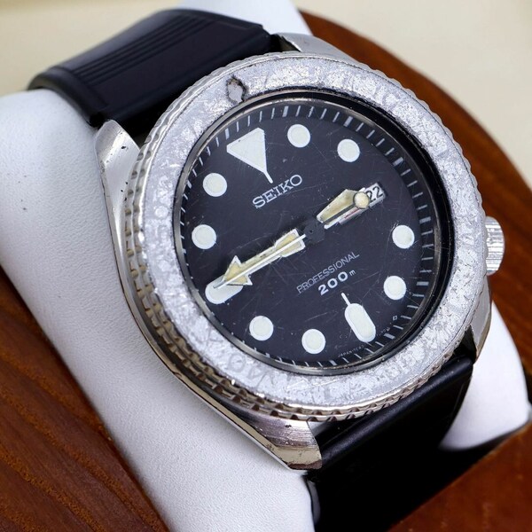 稼働 SEIKO 腕時計 プロフェッショナルダイバー 7C437000 1892