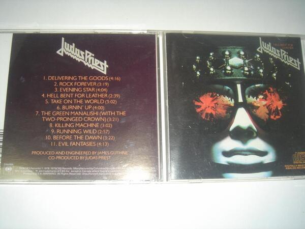 ジューダスプリーストJudas Priest 殺人機械 CD 輸入