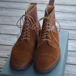 美品 CROCKETT&JONES KESWICK 6.5E ブラウン ブーツ シップス別注