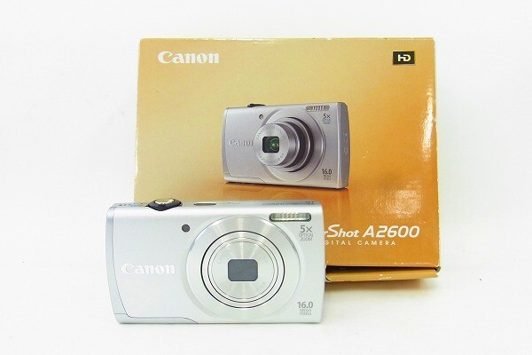 Canon パワーショットA2600 シルバー色 中古品 Amazon | Canon デジタルカメラ PowerShot A2600 約1600万画素