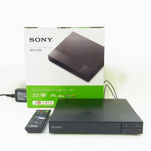 訳あり SONY ブルーレイプレーヤー BDP-S1500 2019年製 動作品 Yahoo!オークション -「bdp-s1500」の落札相場・落札価格