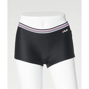 【Sサイズ】新品 FILA フィラ レディース ボクサーパンツ インナー 水陸両用 ヨガウェア 水着 スポーツ フィットネス 316238 ブラック 黒