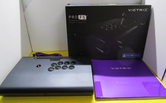 アケコン　victrix pro FS ブラック　タッチパッド付き　中古 Victrix公式ストア Tekken 8 Kazuya 鉄拳 Victrix Pro FS