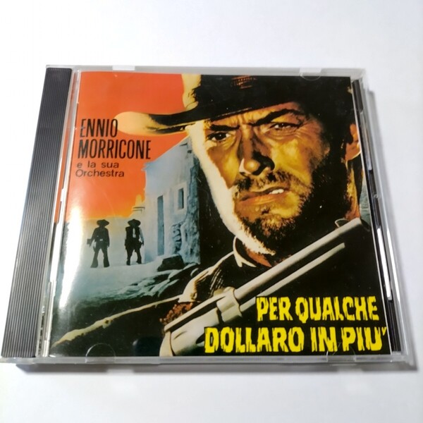 【CD】夕陽のガンマン/荒野の用心棒★オリジナル・サウンドトラック(エンニオ・モリコーネ楽団)☆1994年国内発売盤◆全15曲収録◎帯付