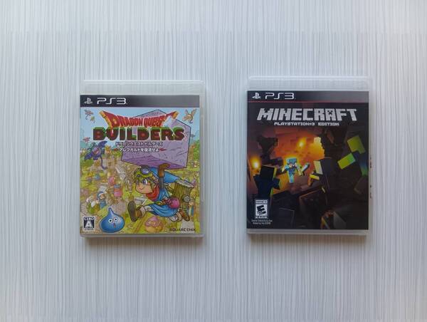 ps3 2本セット マインクラフト ドラゴンクエストビルダーズ アレフガルドを復活せよ