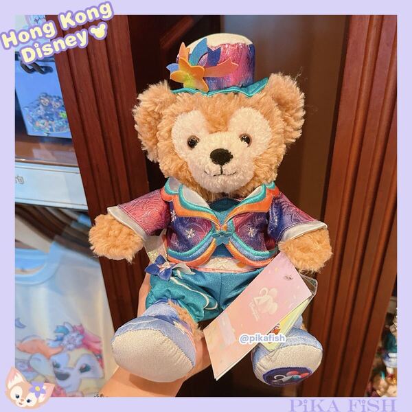 【最新☆正規品】ダッフィー 20周年 ぬいぐるみ 香港ディズニー