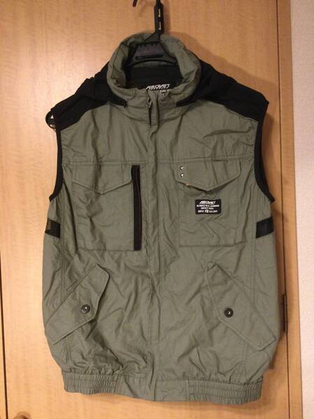 Lサイズ バートル AC1184 エアークラフトベスト BURTLE 空調服