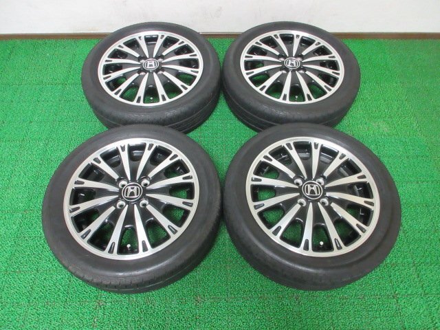 NBOXカスタム純正ホイールセット 165/55R15 4本セットバリ山 Yahoo!オークション -「nbox カスタム ホイール」(15インチ