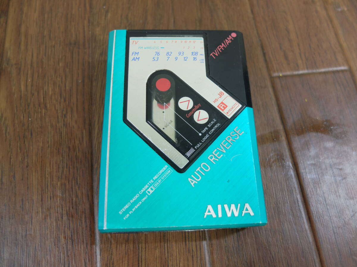 【希少・当時物】AIWA HS-J8 ポータブルカセットプレイヤー Yahoo!オークション -「aiwa hs j8」の落札相場・落札価格