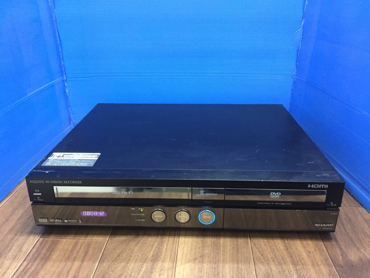 SHARP AQUOS ハイビジョンレコーダー DV-ACV52 現状品 2025年最新】Yahoo!オークション -dv-acv52の中古品・新品・未