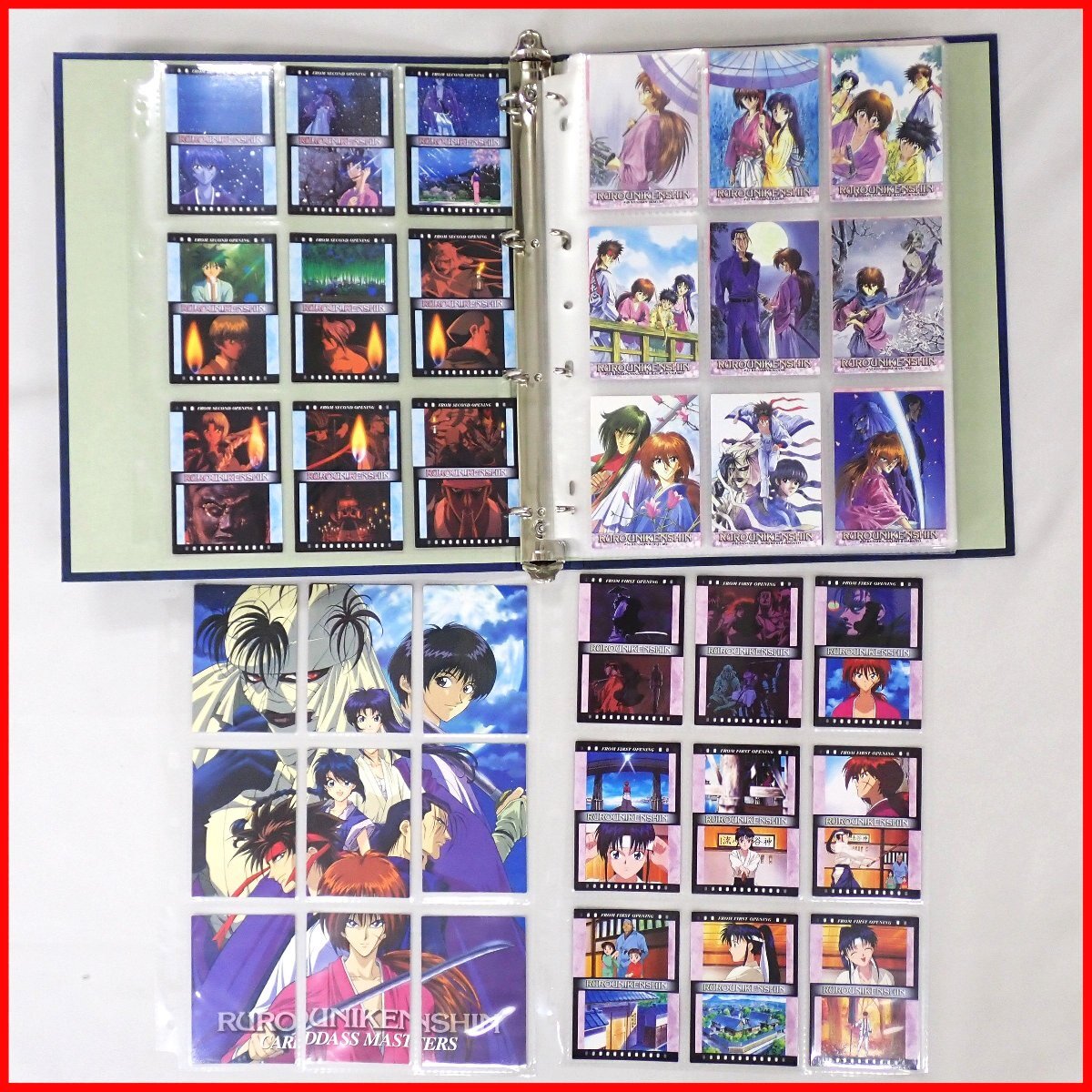 【極美品〜美品】フルコンプ るろうに剣心 カードダス マスターズ Yahoo!オークション -「るろうに剣心 カードダスマスターズ」の