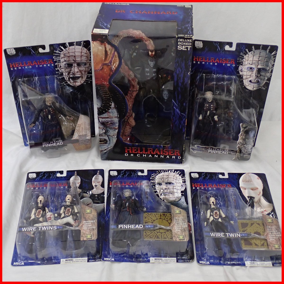 ヘルレイザー 「 ピンヘッド 」 SERIES 1.2.3. 3種セット 新品 Yahoo!オークション -「ヘルレイザー フィギュア」の落札相場