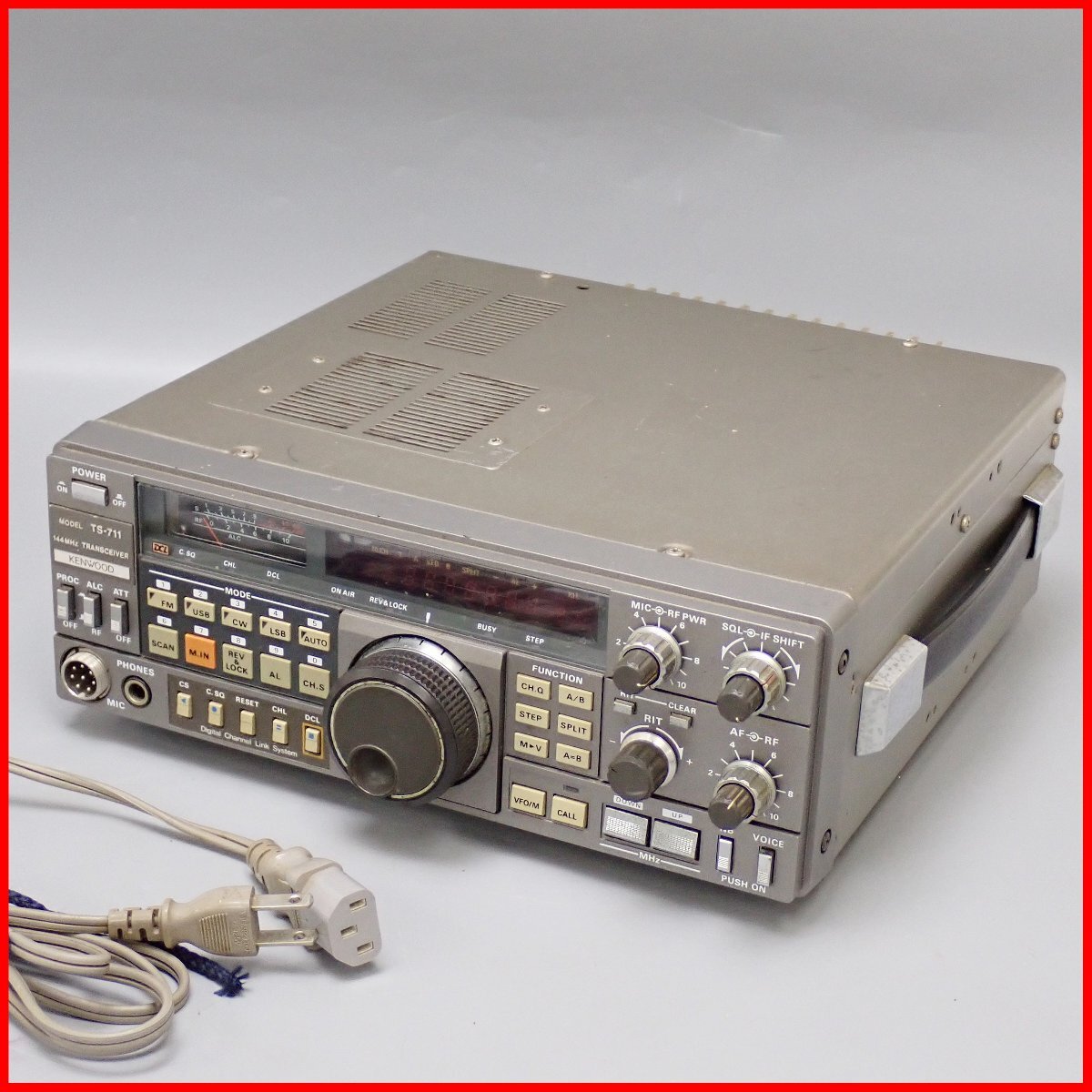 KENWOOD ケンウッド TS-711D 144MHz Yahoo!オークション -「kenwood ts-711」(アマチュア無線) の