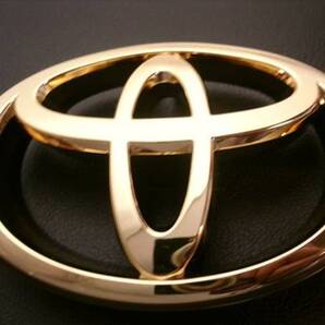 新品 純正品!【 トヨタ 30系 前期 / 後期 セルシオ TOYOTA 30系 CELSIOR 】 純正 24金 メッキ ゴールド フロント トヨタマーク