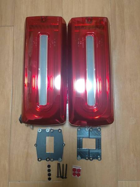 送料無料メルセデスベンツ Gクラス W463 ゲレンデ LED テールランプ シーケンシャルウィンカー切替スイッチ付きG350dG500G550G55G63G65AMG