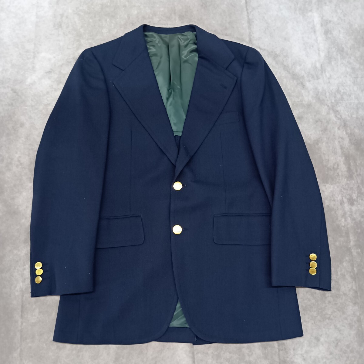 美品 VAN BROTHERS テーラードジャケット ネイビー 春夏用 薄手 Yahoo!オークション -「vanジャケット ブレザー」(メンズ