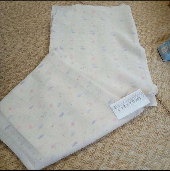 紗の洗える着物(L)
