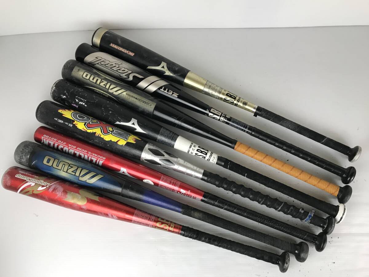軟式バット 2本セット(中古品) Yahoo!オークション -「zett 軟式 金属バット」の落札相場・落札価格