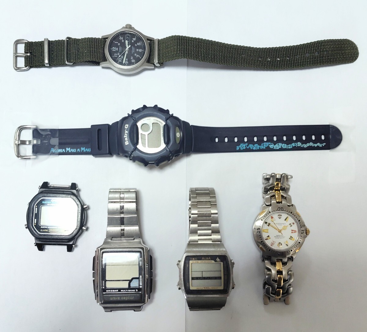 G-SHOCK、SEIKO含む腕時計20個セット⑦ ジャンク扱い 2025年最新】ジャンク ブランド腕時計の魅力ある商品一覧