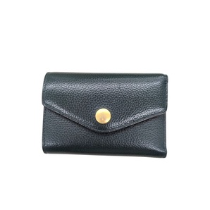 美品 MULBERRY マルベリー 二つ折り財布 ダークグリーン系 レザー コンパクト ウォレット 小銭入れあり カードケース