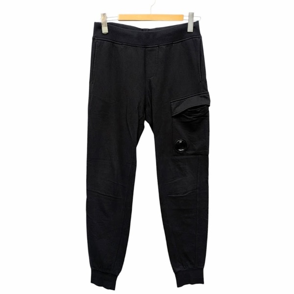 C.P COMPANY シーピーカンパニー 02CMSS089A Lens Sweat Pant スウェットパンツ ブラック サイズ S