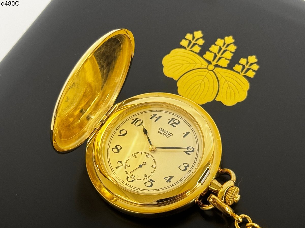 SEIKO 贈内閣総理大臣 懐中時計 【未使用/稼働品(電池交換済み)】 Yahoo!オークション -「セイコー懐中時計内閣総理大臣」の落札