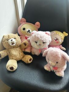 だっこしてネルンピンクの猫ちゃんお医者さんコリラックマHUGっとプリキュアセット ぬいぐるみ