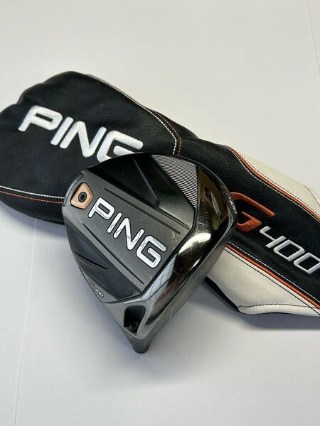 【不朽の名器】ピン PING G400 MAX 希少9度 ドライバーヘッド 美品ヘッドカバー付き 送料全国無料 即日発送!
