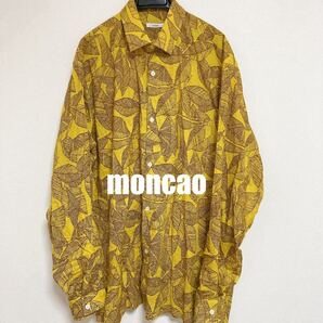 moncaoモンサオカディコットンバティック柄シャツブルゾンジャケットアロハシャツ総柄エストネーションestnationボーディボードbode