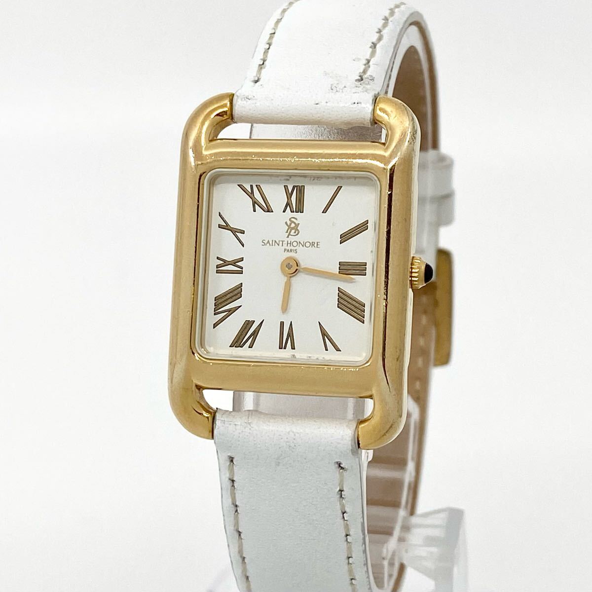 SAINT HONORE クォーツ時計 ホワイトダイヤル 2025年最新】Yahoo!オークション -時計 saint honoreの中古品