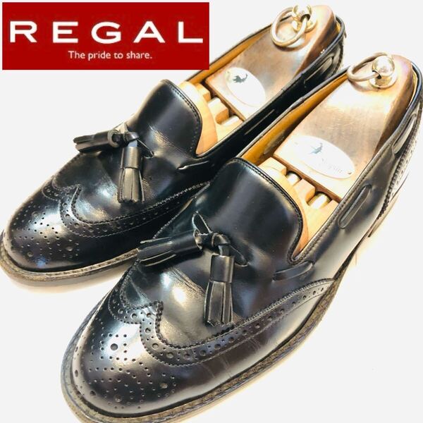 ★美品★定価27800円!リーガル REGAL タッセルローファー 26.5EE