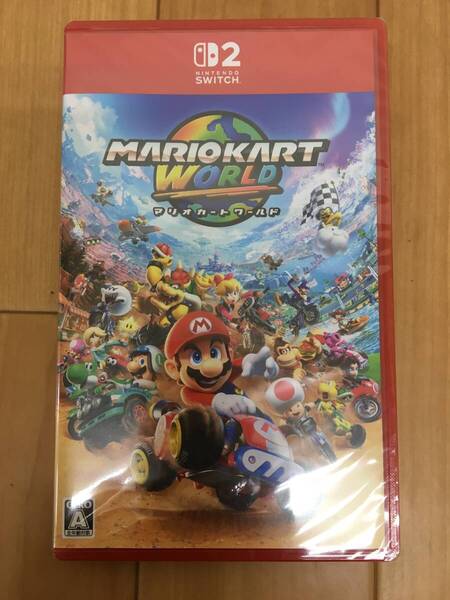 T30-7.7) Nintendo Switch2 マリオカートワールド / MARIO KART WORLD シュリンク未開封