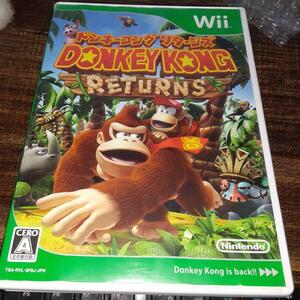【送料4点まで230円】【動作確認済】ドンキーコング リターンズ【Wii】