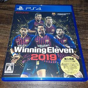 【送料4点まで230円】【動作確認済】ウイニングイレブン2019 ウイイレ2019【PS4】