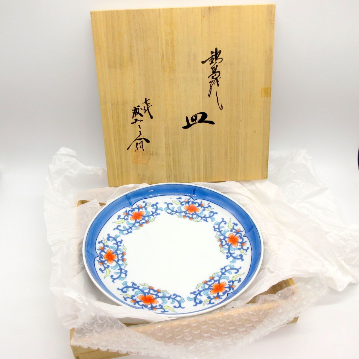 七代 小笠原 藤右衛門 色鍋島 紫陽花 飾り皿 大皿 Yahoo!オークション -「七代小笠原藤右衛門」の落札相場・落札価格